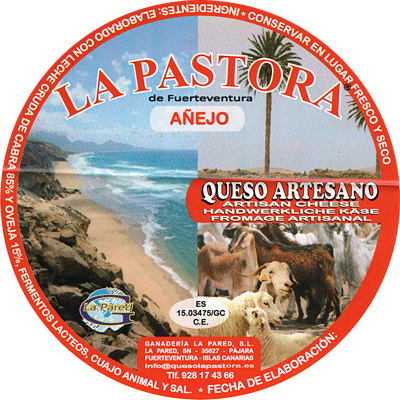 Queso añejo La Pastora Queso añejo elaborado con leche cruda de cabra y oveja La Pastora